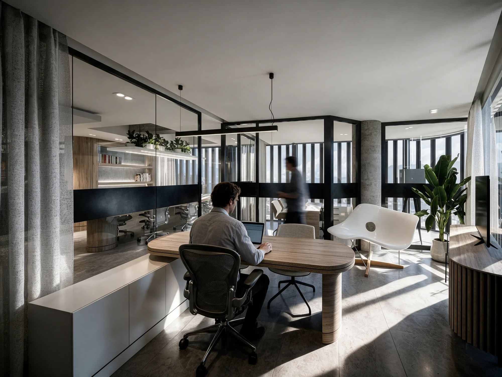 Villa & Asociados Offices – executive office